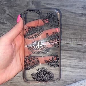cowboy cow print hat iPhone 11 case